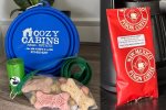 Treats for you and your pup, compliments of Cozy Cabins